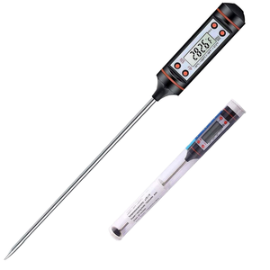 Thermomètre numérique pour viande à lecture instantanée - Thermomètre alimentaire professionnel avec sonde pour steak, barbecue, <span class=keywords><strong>cuisson</strong></span>, huile et eau - Product Image 1