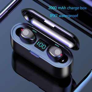 F9 TWS Originale V5.0 Auricolari Senza Fili di Tocco HiFI Stereo Sport Auricolari Con Microfono con display a led - Product Image 6
