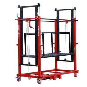 Mobile Folding Remote-controlled Lifting Platform for <strong>Construction</strong> Site and Home Decoration, Electric Scaffold Lifting <strong>Machine</strong> - Product Image 5