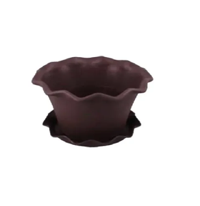 Maceta de Plástico de 12 Pulgadas para Orquídeas con Bandeja de Drenaje para Plantas de Interior y Exterior - Product Image 2