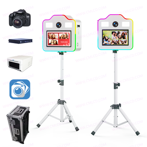Tripod photobooth Máy 15.6 "Màn hình cảm ứng <span class=keywords><strong>DSLR</strong></span> photobooth với máy ảnh và máy in phù hợp với ảnh cưới gian hàng Selfie máy - Product Image 2