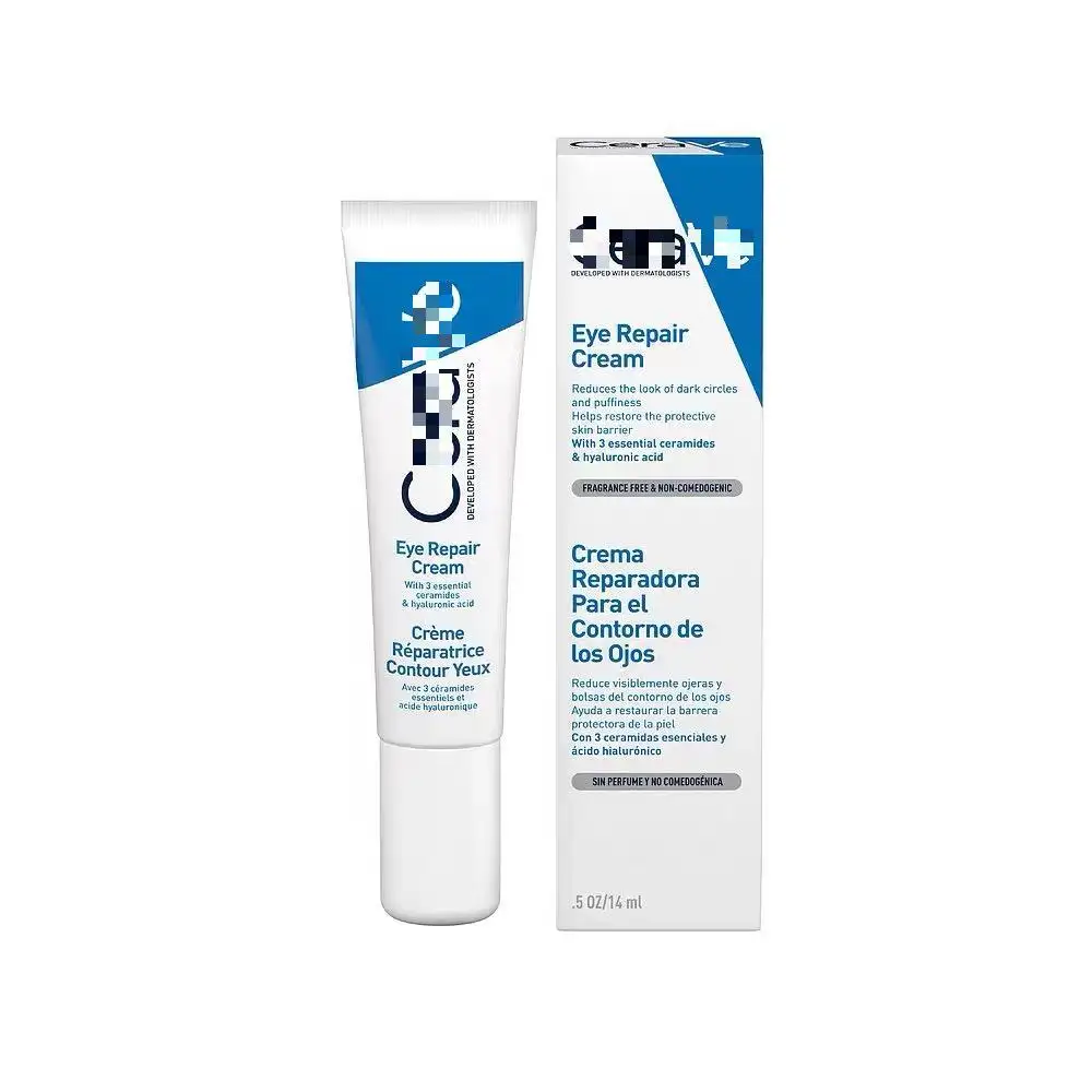 Cerav Eye Repair Cream Hidratante y aclarador de ojeras Crema de ojos para calmar la piel y mejorar las líneas finas 14ml