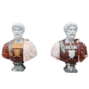 Busto de piedra tallada de mármol clásico, estatua de <span class=keywords><strong>Laocoon</strong></span> - Product Image 6
