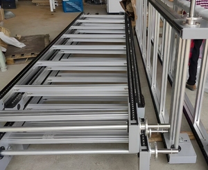 Tùy chỉnh đôi tốc độ chuỗi băng tải thiết bị tự động dây chuyền lắp ráp cho máy hàn điện sản xuất - Product Image 4