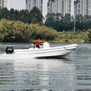 <span class=keywords><strong>Bateau</strong></span> de pêche à console centrale en fibre de verre personnalisé de 7 m (23 pi), yacht de pêche sportive haute vitesse de style <span class=keywords><strong>bateau</strong></span> de baie pour la pêche en eau peu profonde - Product Image 5