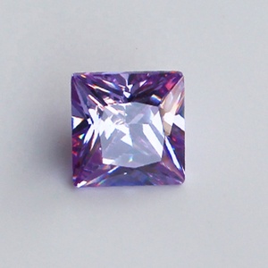 Venta al por mayor precio cuadrado zirconia cúbica cortadas para suministros de fabricación de la joyería piedra de la cz 500 unids/pack 4mm-6mm - Product Image 1