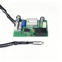 Sensor Kecepatan Angin DC Keandalan Tinggi 24V 0.3-2m/s Dapat Diatur untuk HVAC Duct UV Lamp Purifier Akurasi 0.1m/s Respon 1ms