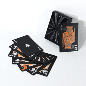 <span class=keywords><strong>Juegos</strong></span> de Cartas Personalizados para <span class=keywords><strong>Adultos</strong></span>, 260-350gsm, Cartas de Póker Dobles Negras con Caja de Regalo Personalizada para Uso Familiar y en Fiestas - Product Image 2