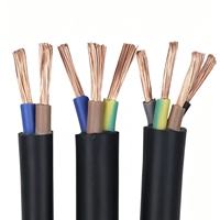 Cable Flexible KEJIAN H05V2V2-F 300/500V de Bajo Voltaje, Resistente al Calor 90C, Aislamiento de PVC y Cobre, IP68, Retardante de Llama V-0