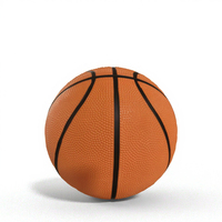 Ballon de basket-ball en caoutchouc de taille officielle 7, best-seller, avec service d'impression de logo personnalisé