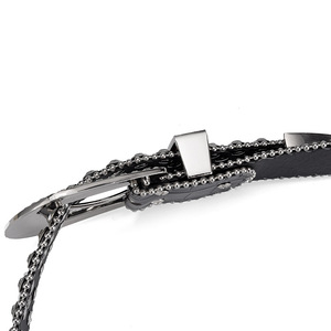 <span class=keywords><strong>Ceinture</strong></span> de <span class=keywords><strong>cowboy</strong></span> de luxe personnalisée avec strass et boucle en alliage pour hommes et femmes en <span class=keywords><strong>cuir</strong></span> - Product Image 3