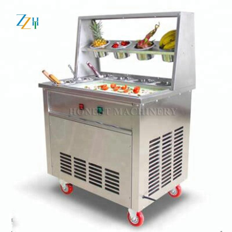 roller coaster ice cream machine
