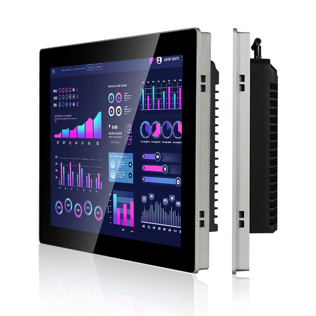15 Inch Rugged Industrial LCD Capacitive Touch Screen Monitor IP65 Waterproof USB LCD Industrial Display Touchscreen Monitor