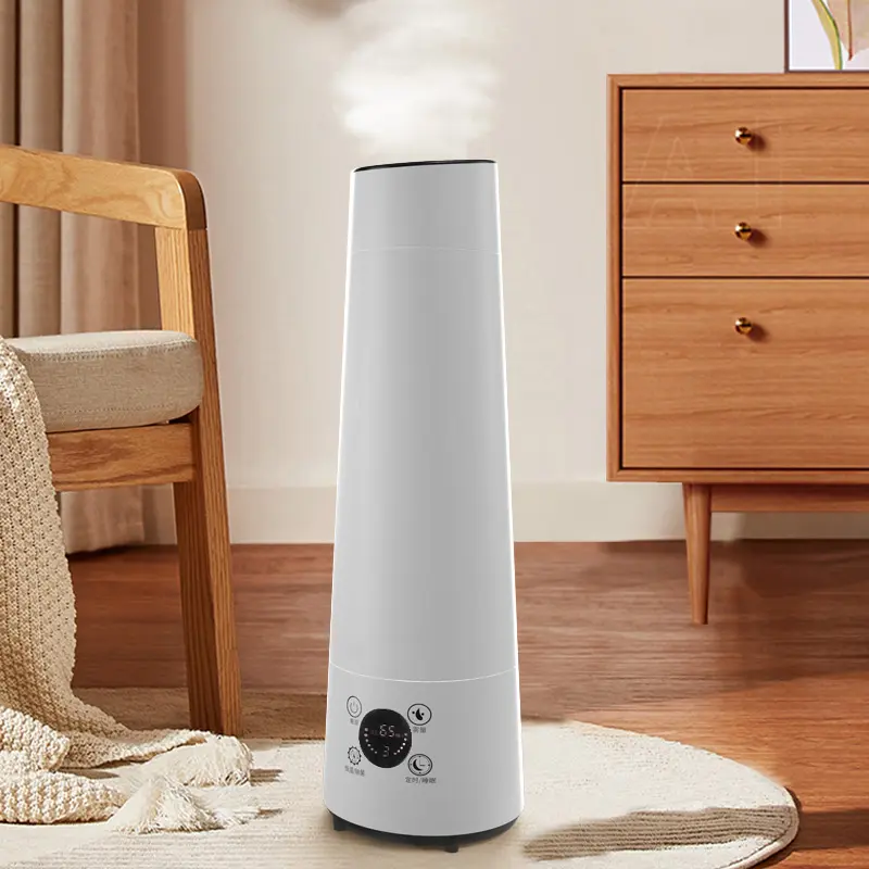 Umidificador de chão 6L de enchimento superior umidificador de ar novo umidificador ajustável névoa fria