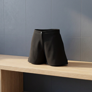Pantalones cortos con abertura lateral de alta calidad Algodón transpirable Nueva moda Diseño de cierre frontal de moda que incluye tallas grandes XS - Product Image 3