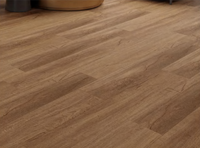 Plancher en vinyle SPC rigide antidérapant imperméable à l'eau avec installation par clic de 5 mm et 6 mm