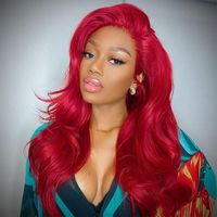Perruque Lace Front Wig transparente brésilienne Remy, cheveux humains, 30 40 pouces, couleur d'insecte, perruque lisse, pre-plucked, perruque de cheveux humains bruts, vendeur