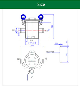 Nuevo Transportador de Líquidos Industrial de Alta Capacidad SS304/316 para Eliminación de Hierro, Residuos de Baterías, Lodos y Pegamentos - Product Image 5