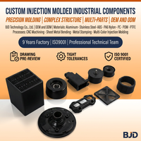Pièces de rechange moulées par injection OEM, boîtiers en plastique, composants moulés par injection en nylon, enveloppes pour équipements électroniques