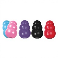 Jouet classique en caoutchouc pour chien, distributeur de friandises en forme de gourde, durable et résistant aux morsures, pour l'entraînement des chiots et des chiens adultes
