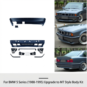 Kit de Conversión de Parachoques Delantero y Trasero Estilo MT <span class=keywords><strong>M5</strong></span> para <span class=keywords><strong>BMW</strong></span> Serie 5 <span class=keywords><strong>E34</strong></span> 1988-1995 - Product Image 2