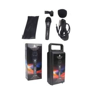 Micrófono Dinámico Cardioide DM-999S de Metal para Cantar en Escenario, Micrófono <span class=keywords><strong>Profesional</strong></span> con Cable para Grabación Vocal y Karaoke <span class=keywords><strong>Shure</strong></span> - Product Image 4