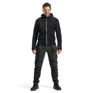 BLAKLADER - 486325029992XL Furry Pile <b>Jacket</b> Black/<b>Silver</b> - EAN 7330509419069 WORK <b>JACKETS</b> WINTER SOFTSHELL AND PADDED <b>JACKETS</b> - Product Image 3