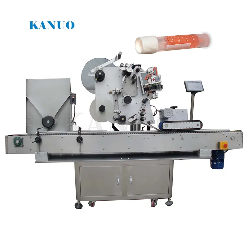 universal use hot sell tube labeling machine sticker labeling machine shanghai kanuo industrial co., ltd