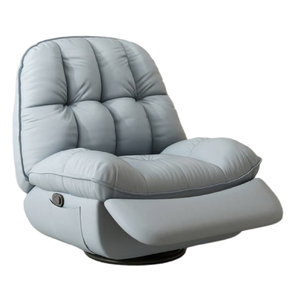 Fauteuil inclinable électrique pivotant simple de haute qualité en gros d'usine, confortable, multifonctionnel, pour salon, fauteuil à bascule en métal - Product Image 1
