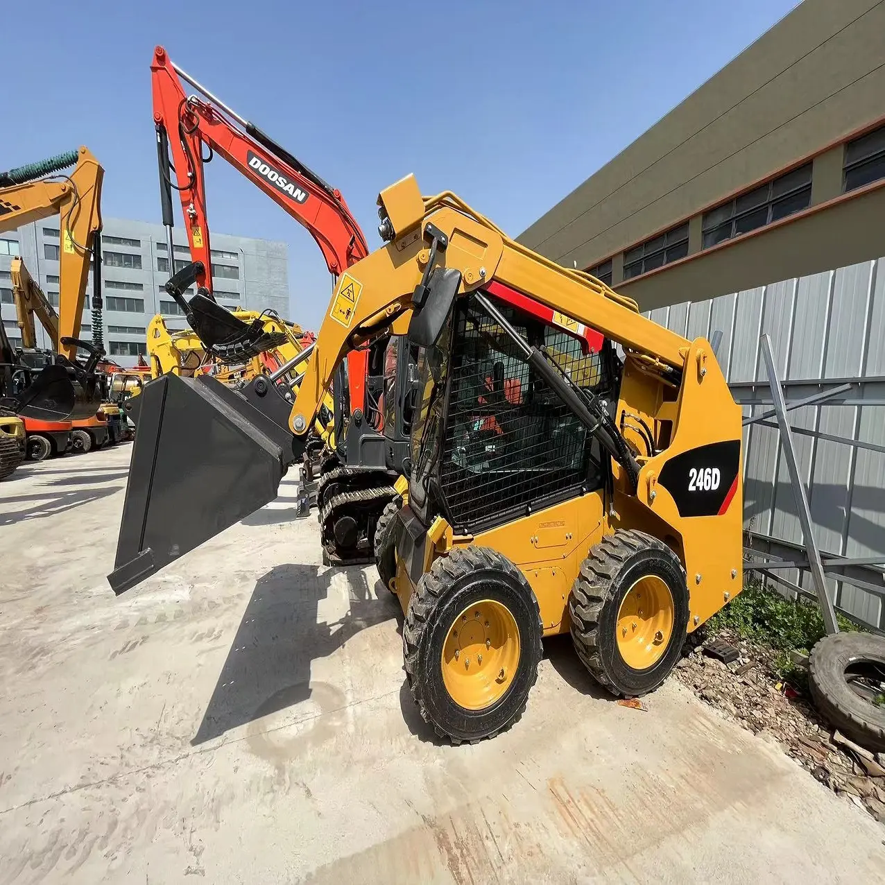 new arrival good quality used caterpillar 246d Skid Steer Loader used cat 246d skid steer loader machine for sale ready to ship