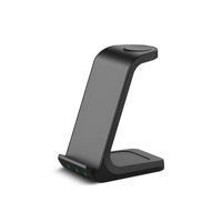 Vente chaude 3-en-1 support de téléphone multifonction universel nouveaux produits avec puissance de sortie 10W pour écouteurs charge sans fil rapide