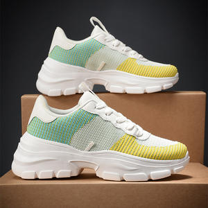 Nuevas Zapatillas Deportivas Casuales Planas y Transpirables para <span class=keywords><strong>Mujer</strong></span> - Zapatillas Ligeras de Malla con Amortiguación para Caminar - Product Image 1