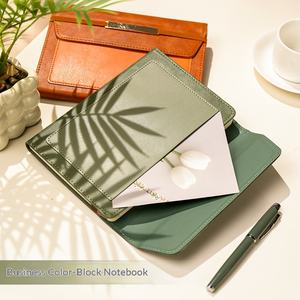 Libreta de Oficina Comercial Plegable de Alta Calidad con Diseño de Bolsillo Interior <span class=keywords><strong>A5</strong></span> - Ideal para Regalo - Product Image 3