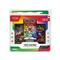 Étui de présentation en acrylique de haute qualité pour collection d'illustrations Pokémon Ascended Heroes First Partner avec couvercles magnétiques