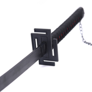 ใบมีดไม้ไผ่ดาบไม้คอสเพลย์ฟอกขาวสําหรับดาบของเล่นคอลเลกชัน - Product Image 5