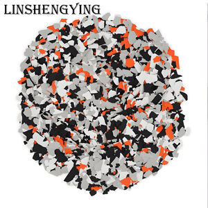 LSY 1/16 "1/4" Flocon de peinture pour <span class=keywords><strong>sol</strong></span> de garage pour <span class=keywords><strong>résine</strong></span> époxy polyuréthane <span class=keywords><strong>résine</strong></span> Polaspartique <span class=keywords><strong>sur</strong></span> béton ciment <span class=keywords><strong>carrelage</strong></span> revêtement et peinture - Product Image 1