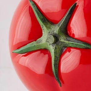 Lampe de bureau en forme de tomate, lumière LED, 220V AC, interrupteur de commande, lampe décorative de chevet pour chambre à coucher - Product Image 3
