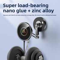 Chargeur sans fil universel 25W, support de téléphone magnétique puissant à rotation 360° pour tableau de bord de voiture, charge rapide