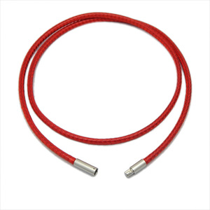 Nouvelle <span class=keywords><strong>Collier</strong></span> Cordon en <span class=keywords><strong>Fil</strong></span> Ciré Tendance Ins, Chaîne en Cuir Ciré, Corde avec Fermoir en Acier Inoxydable - Product Image 2