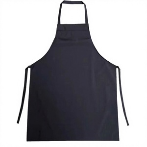 Delantal de poliéster antiestático personalizado y cómodo para niños, conjunto de gorro de chef, capa de peluquería escolar, logotipo personalizado, hecho en China - Product Image 3