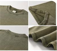 LF AR9000 – T-shirt Homme Streetwear Tricoté 100% Coton Lourd 280 Grammes Coupe Droite Écologique Respirant