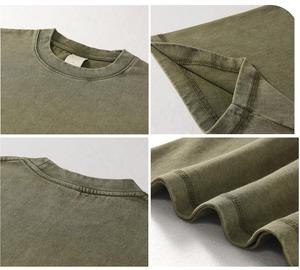 T-shirt Homme Oversize en Coton Lourd 275g AR9000 – Qualité Supérieure, Personnalisable, Effet Délavé – Vente en Gros - Product Image 4