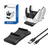 GAMINJA Dual Charging Dock Station pour manette PS5 Chargeur pour PlayStation 5 Accessoires de jeu