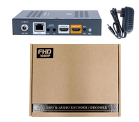 Encodeur HDMI Wolck H.265 4 flux 1080P avec enregistrement sur carte USB TF, WebRTC, POE, encodeur HD DMB-8900A-L pour la diffusion en direct