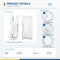Support de positionnement d'axe sécurisé D700 PP résistant aux produits chimiques pour convoyeur de circuits imprimés, 43 supports pour la production de cartes de circuits imprimés