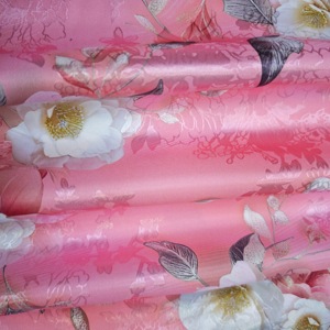 Bán buôn Jacquard in của phụ nữ thời trang vải da lộn đàn hồi <span class=keywords><strong>Polyester</strong></span> Warp dệt kim kỹ thuật đồng bằng nhuộm thiết kế giá thấp - Product Image 4