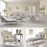 Canapé et fauteuil en tissu, design vintage classique français roco, meuble de salon, soluble, luxe, nouveauté