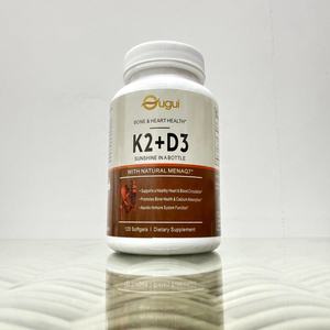 Promo Panas D3+K2 Softgels 5000 IU D3 100 Mcg K2 Suplemen Vitamin untuk Dewasa Mendukung Kesehatan Imun, Jantung, Sendi, Gigi, dan Tulang - Product Image 4