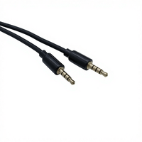 Câble audio stéréo auxiliaire COMTON 4 pôles TRRS 3,5 mm mâle vers mâle pour téléphone, casque, voiture