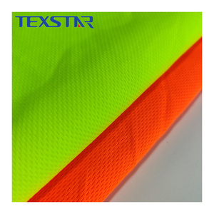 Huỳnh quang màu vàng huỳnh quang màu cam birdeye lưới vải Interlock vải 150Gsm - Product Image 3